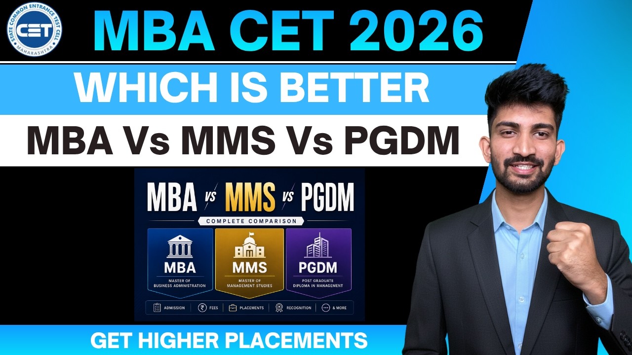MBA Vs MMS Vs PGDM Which is Better in 2026 | Mba Admission Process 2026