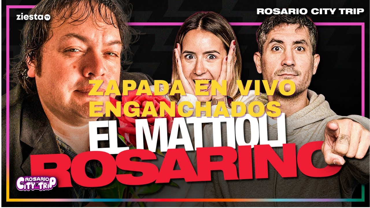 EL LEON ROSARINO, homenaje a LEO MATTIOLI / ENGANCHADOS  en VIVO en #RosarioCityTrip🟣🎥