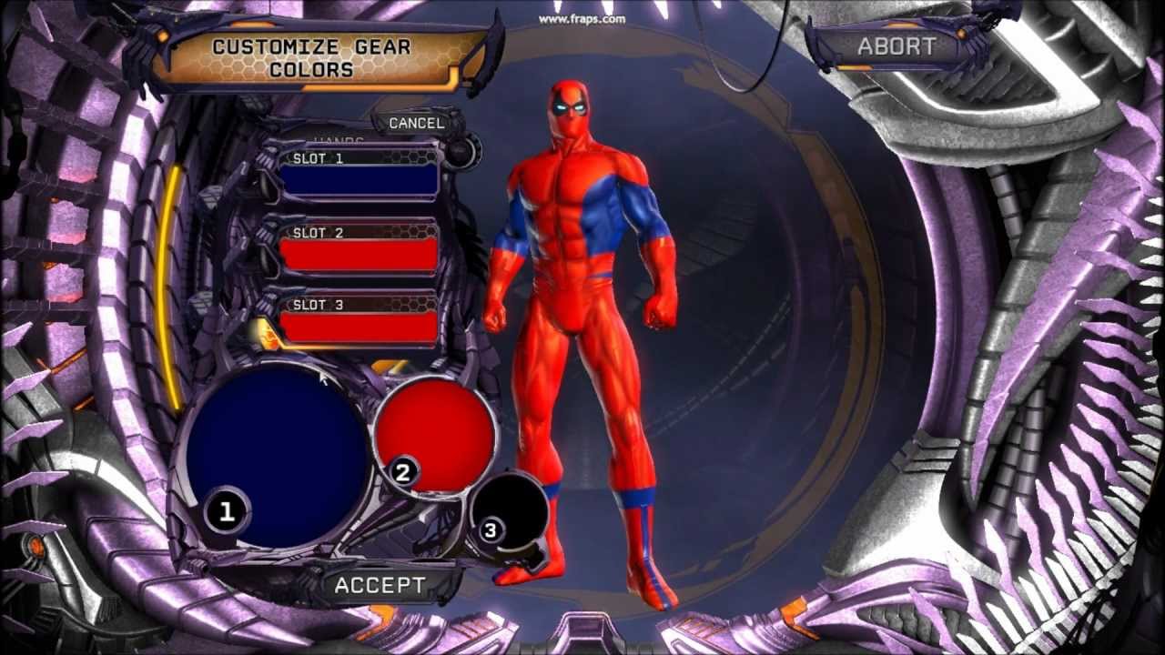 DC Universe Online Spiderman character creation(HD)