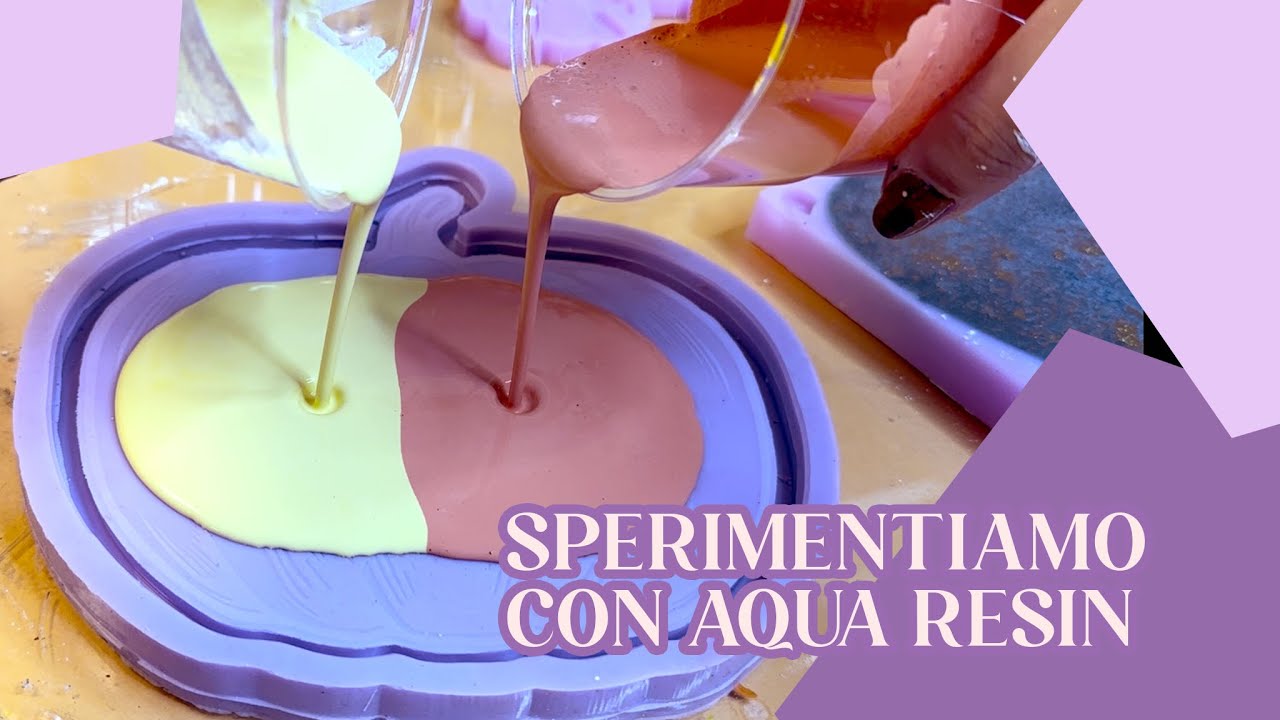 Scleriamo con Aqua resin 🤯 e creiamo dei vassoi per Halloween