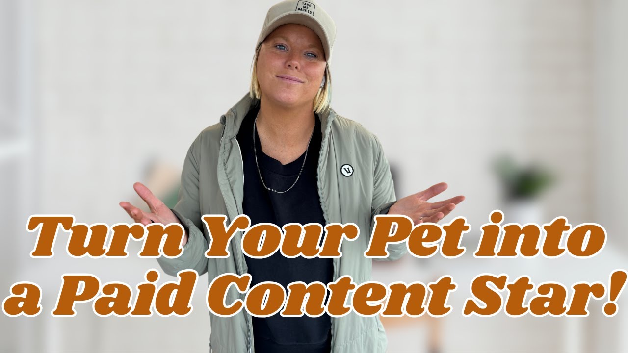 How to Get Paid to Create Pet Content in 2025 (Even with ZERO Followers!)