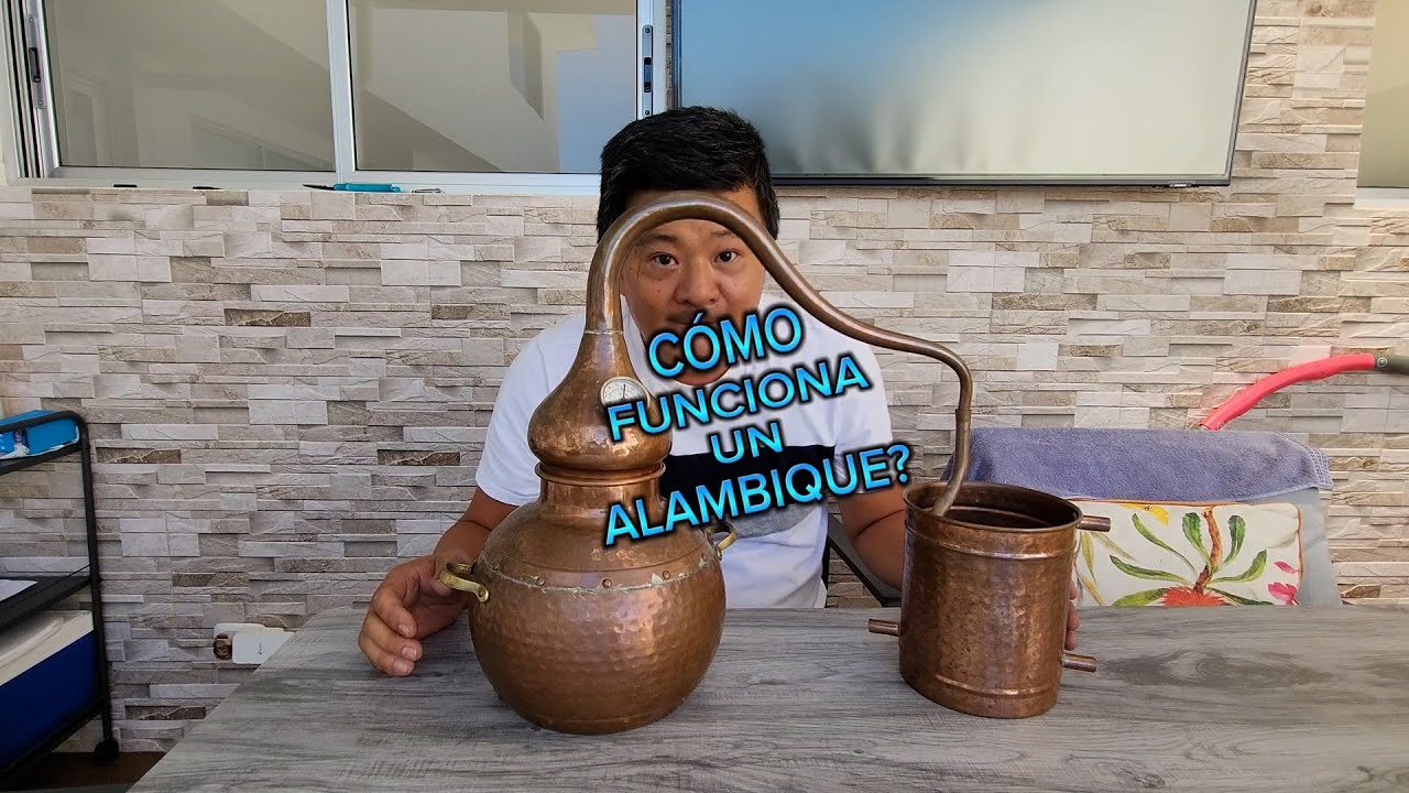 Como funciona un alambique tradicional?