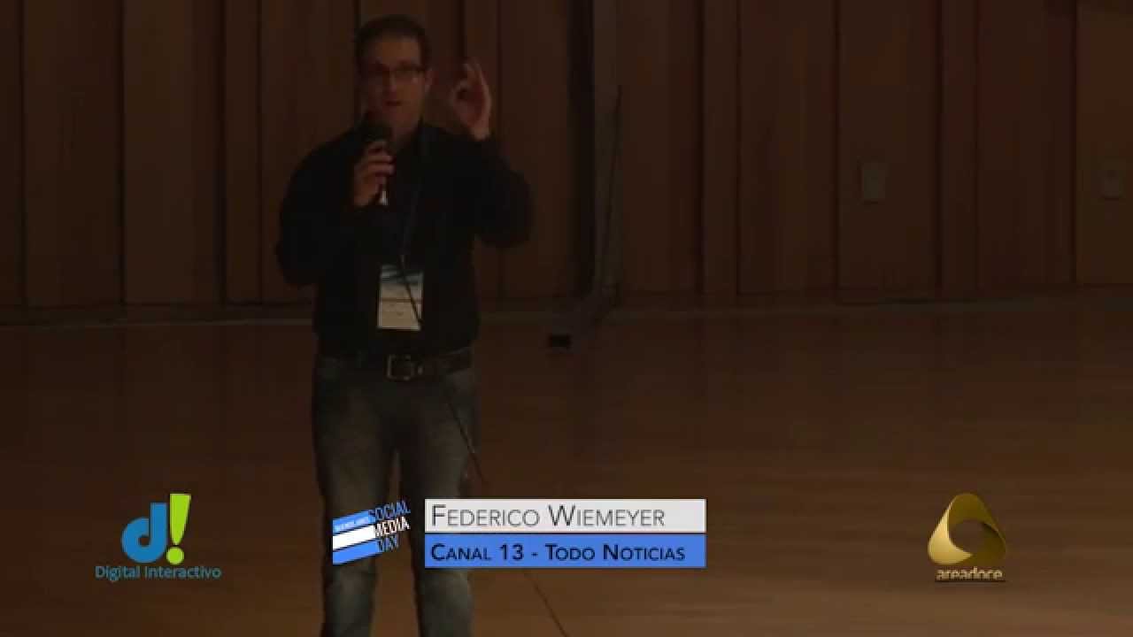 Federico Wiemeyer en Social Media Day Buenos Aires 2014