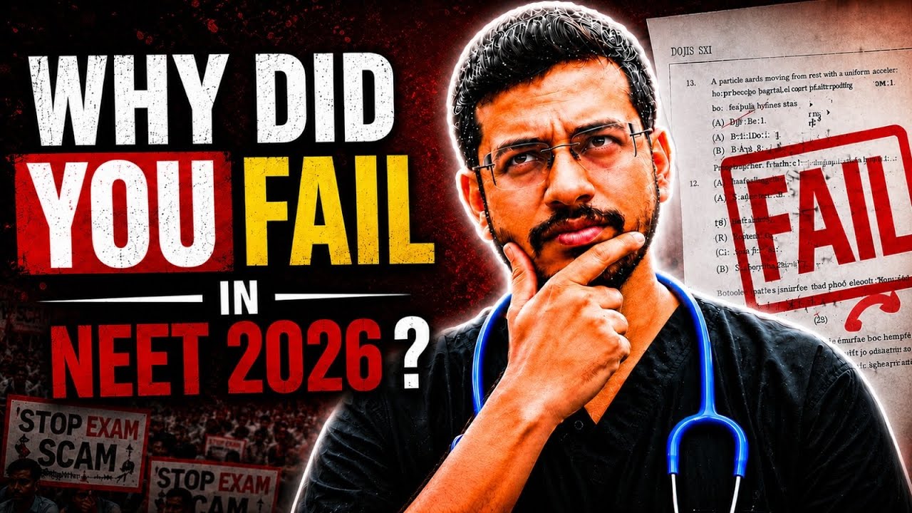 Why Did You Fail RE NEET 2026? Reality Check For NEET Aspirants | Dr. Anand Mani
