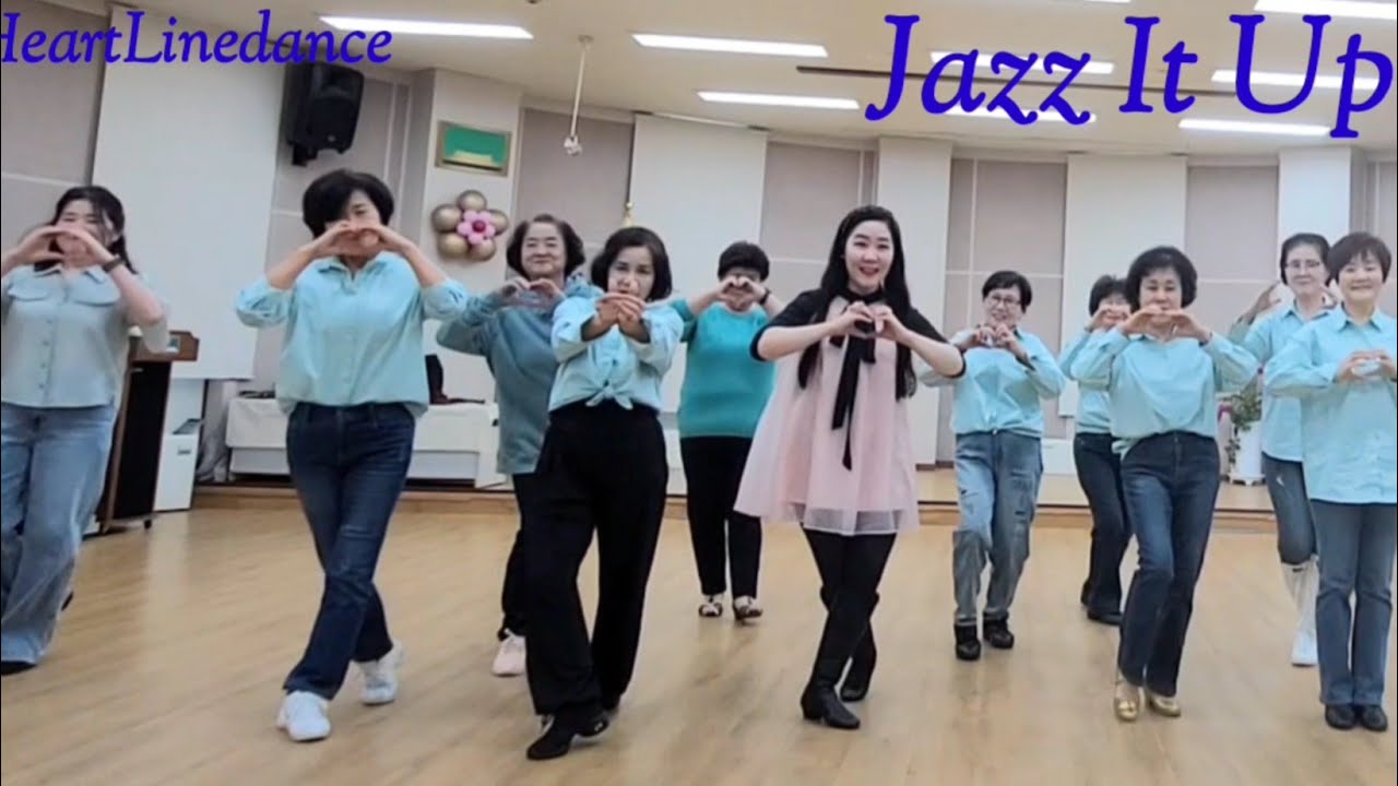 Jazz It Up(32C 4W Improver)#압구정라인쌤#Linedance#ApgujeongLinedance#GangnamLinedance