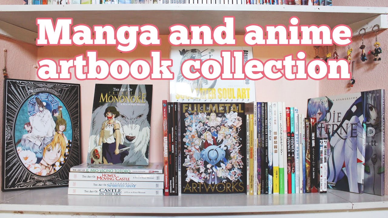 My manga and Anime artbooks collection!