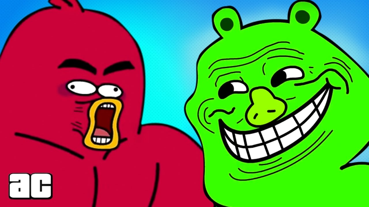 Angry Birds ENTIRE Storyline in 3 minutes! (Angry Birds Cartoon Animation)