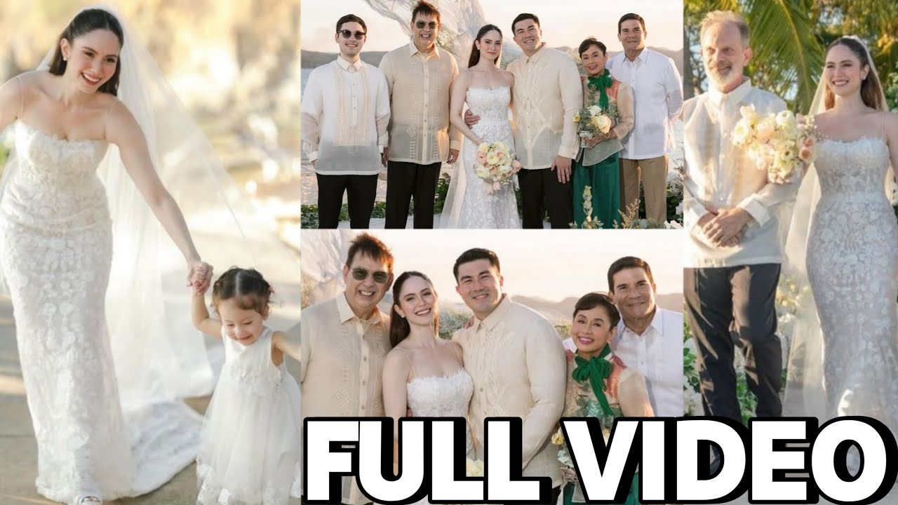 UNSEEN FOOTAGE! THE WEDDING OF LUIS MANZANO & JESSY MENDIOLA | FULL VIDEO WEDDING NI JESSY AT LUIS 💒