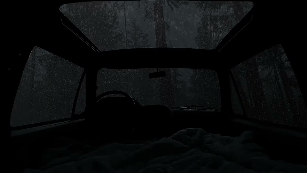 Rain and Thunder Sounds 😴 Relaxing White Noise for Deep Sleep, Stress Relief and Better Focus