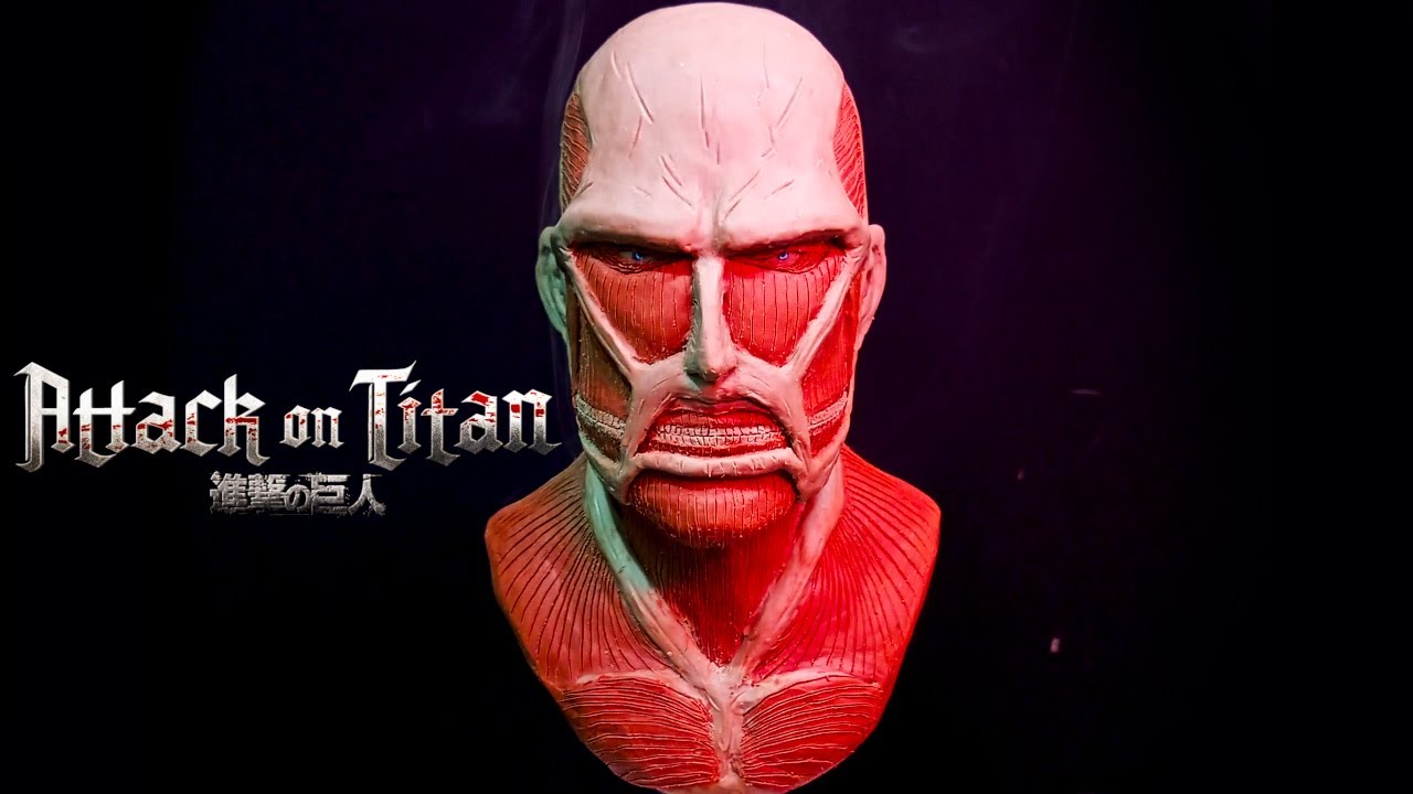 Sculpting Colossal Titan - Attack On Titan  ( Shingeki No Kyojin ) - Clay sculpture