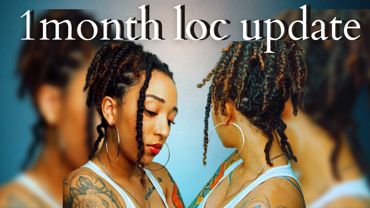 ONE MONTH STARTER LOC UPDATE || THICK LOCS JOURNEY