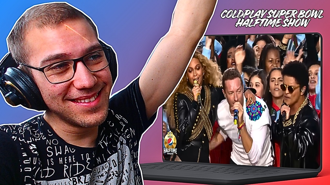 Реакция на полное выступление Coldplay в перерыве Суперкубка 50 на Pepsi с участием Бейонсе и Бру...