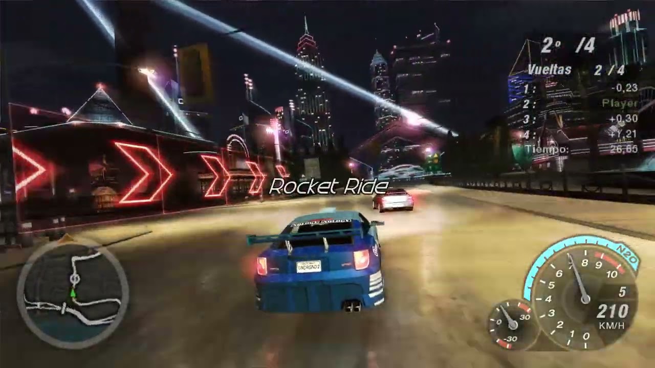Rocket Ride - Felix da Housecat with lyrics [NFS Underground 2 OST]