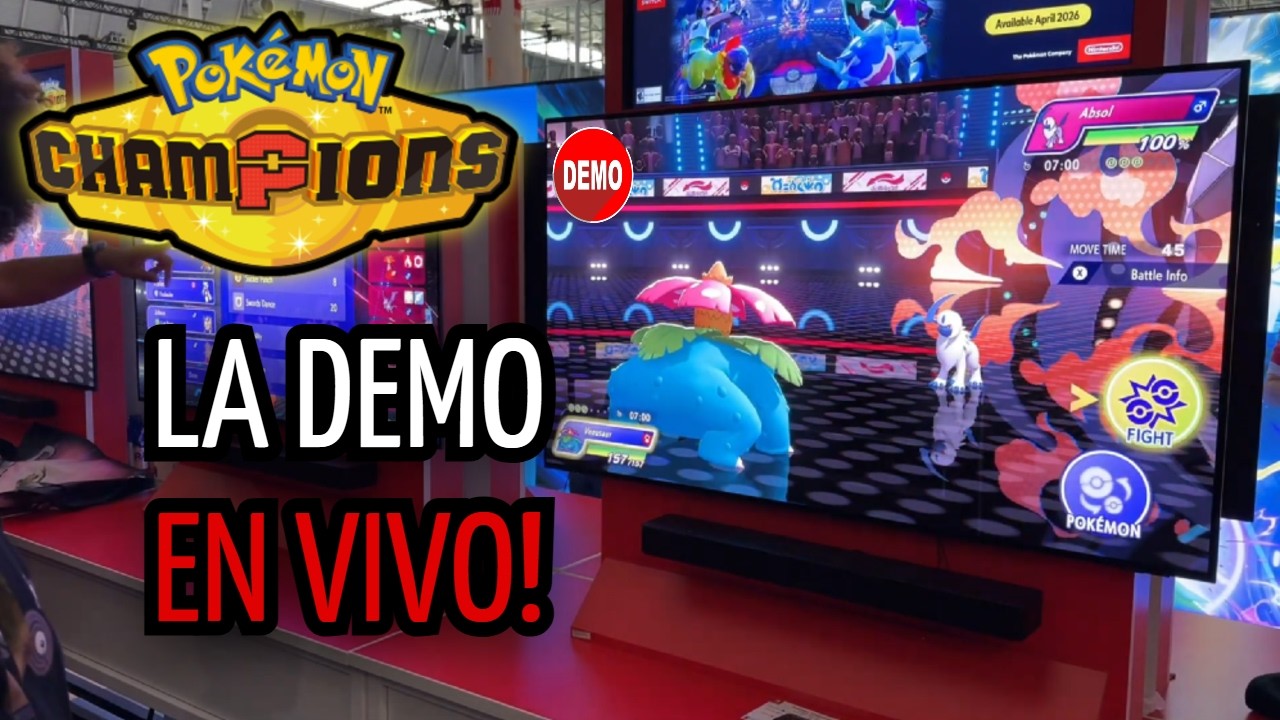LIVE DEMO OF POKEMON CHAMPIONS (PAX 2026) at Pok&eacute;mon Champions! #Pax2026 #pokemonchampions