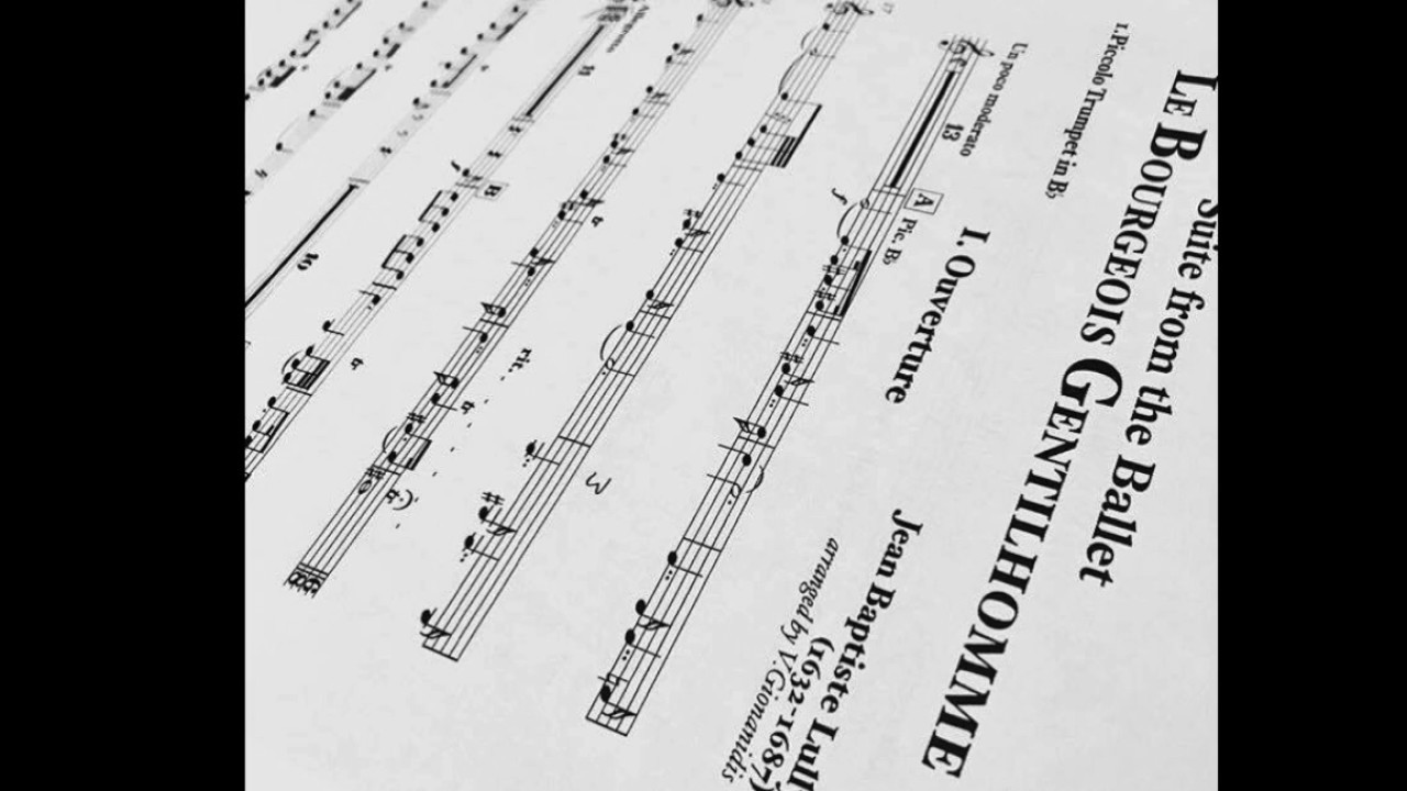 Les Bourgeois Gentilhomme - J.B.Lully - German Opera Brass Ensemble arranged by Vikentios Gionanidis