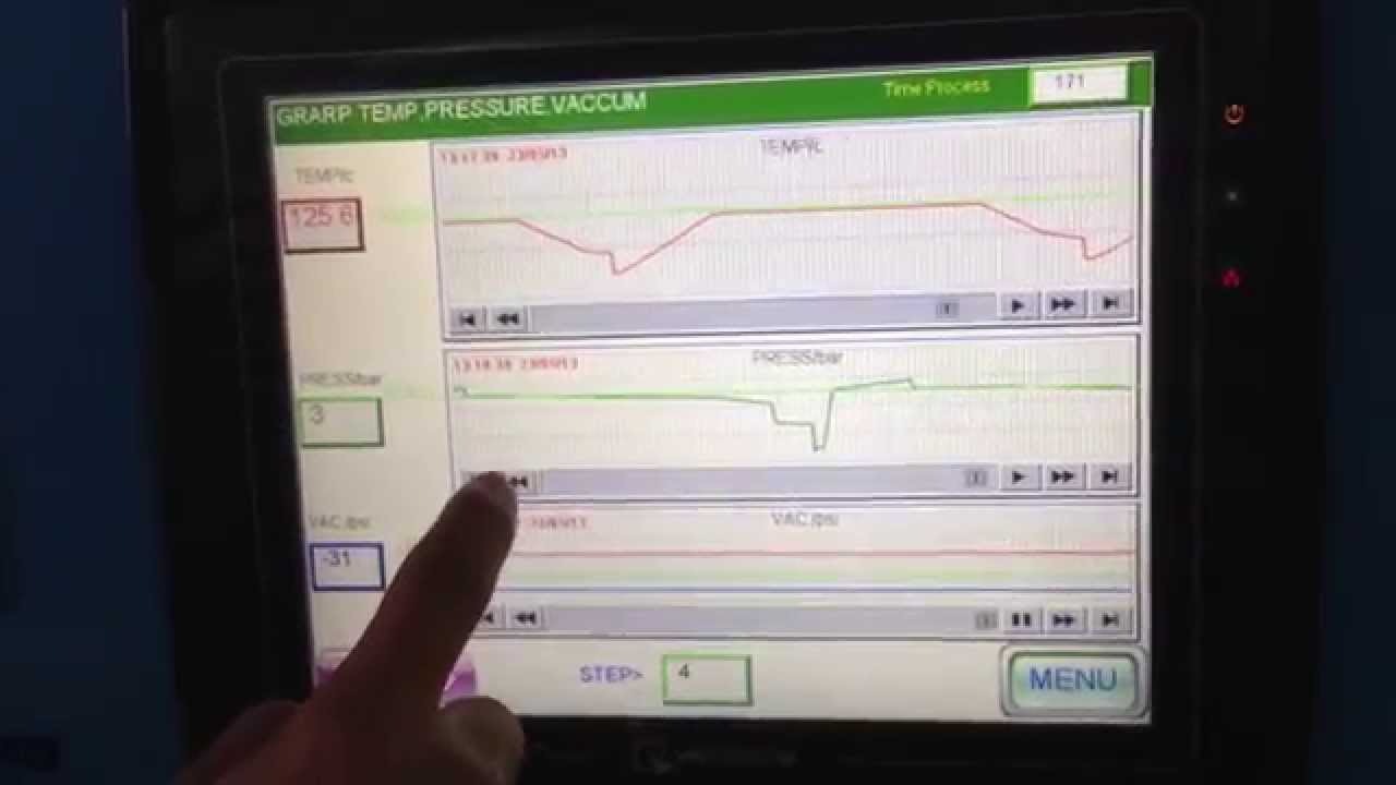 AUTO CALVE CONTROLLER MODEL ACS01   PRODUCT BY SMK AUTOMATION CO.,LTD