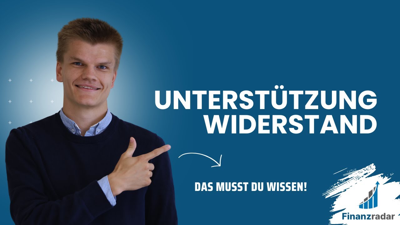 Unterst&uuml;tzung Widerstand Charttechnik: Das musst Du wissen! Anleitung Praxis mit Beispielen Deutsch
