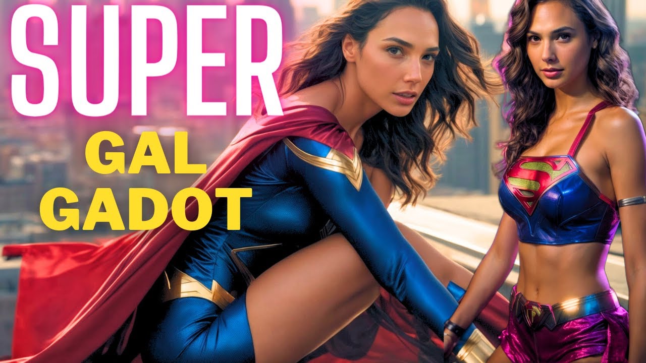 Gal Gadot as Alternate Universe Superwoman / Supergirl: Lofi Study Music with Ai Cosplay visuals!