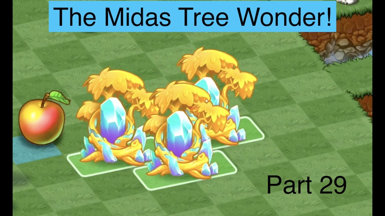 Merge Dragons! The Midas Tree Wonder! (part 29)