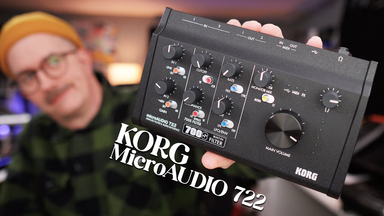Korg microAUDIO 722 – Аудиоинтерфейс с изюминкой