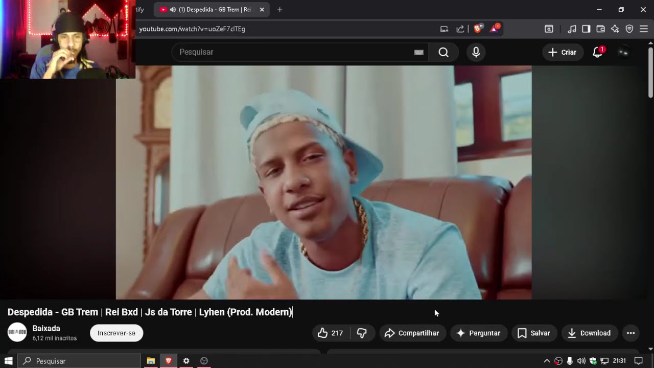 Despedida - GB Trem | Rei Bxd | Js da Torre | Lyhen (Prod. Modern) | REACT