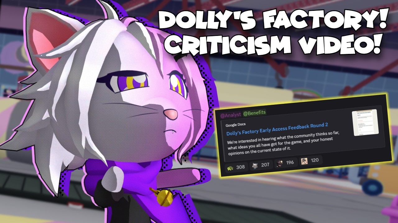 Dolly's Factory Criticism Video! The 2026 Early Access Feedback: Round 2!