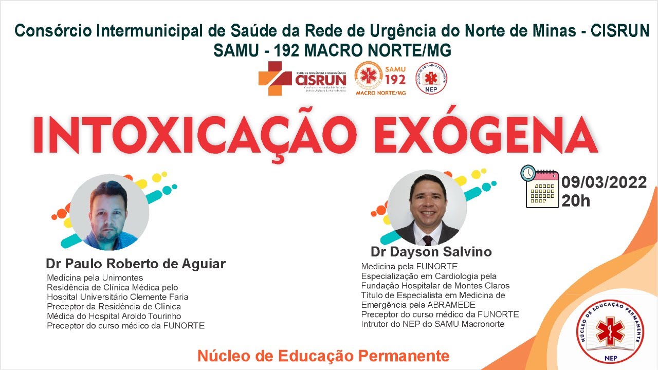 INTOXICAÇÃO EXÓGENA