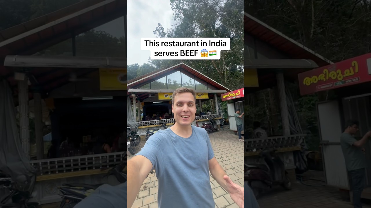 Пробуем говядину в Индии 🐮🇮🇳