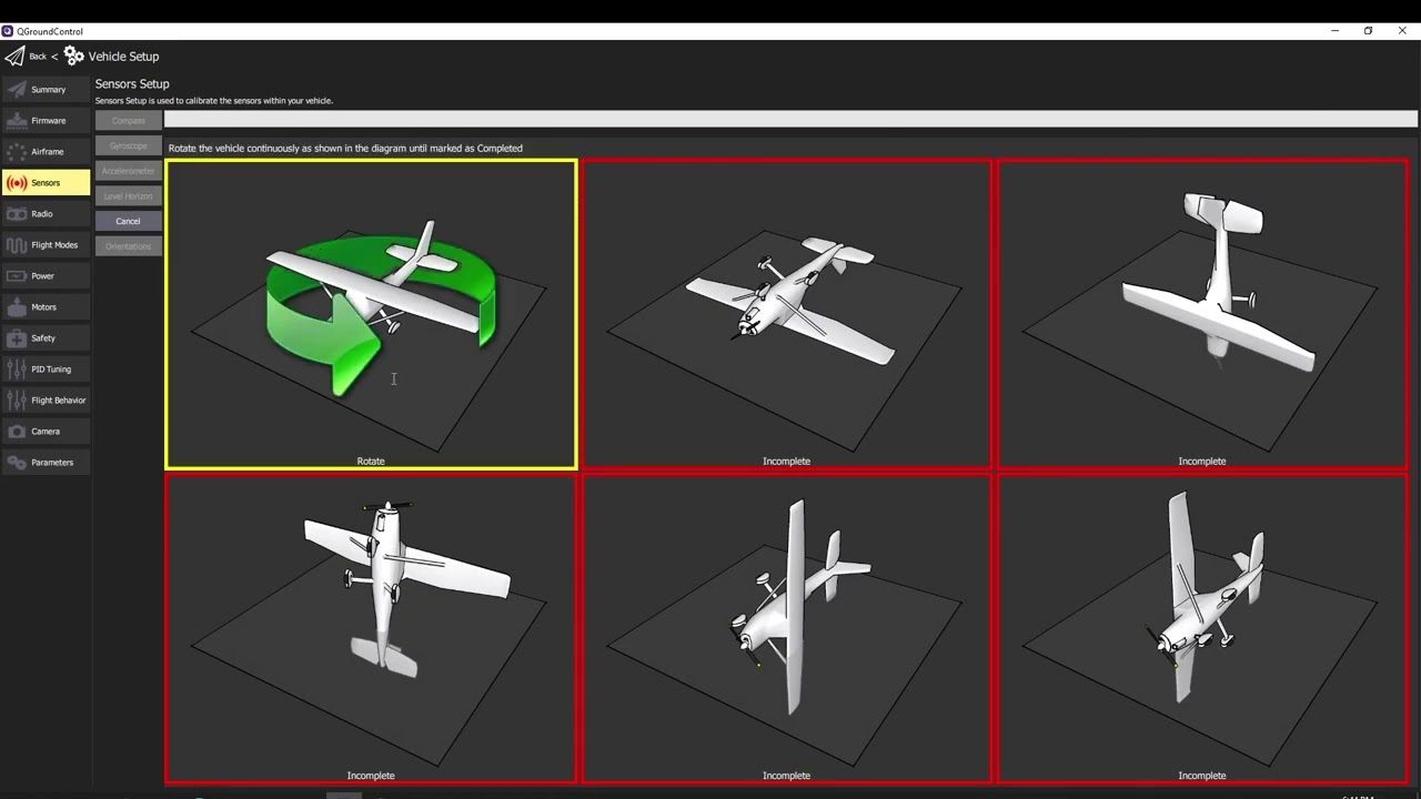 Quadcopter Firmware Setup/Programming