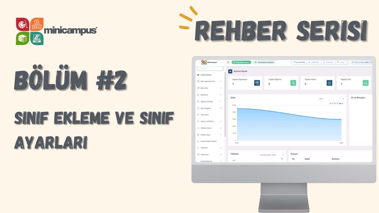 Minicampus Rehber Serisi | Sınıf Ekleme ve Sınıf Ayarları l #Bölüm 2
