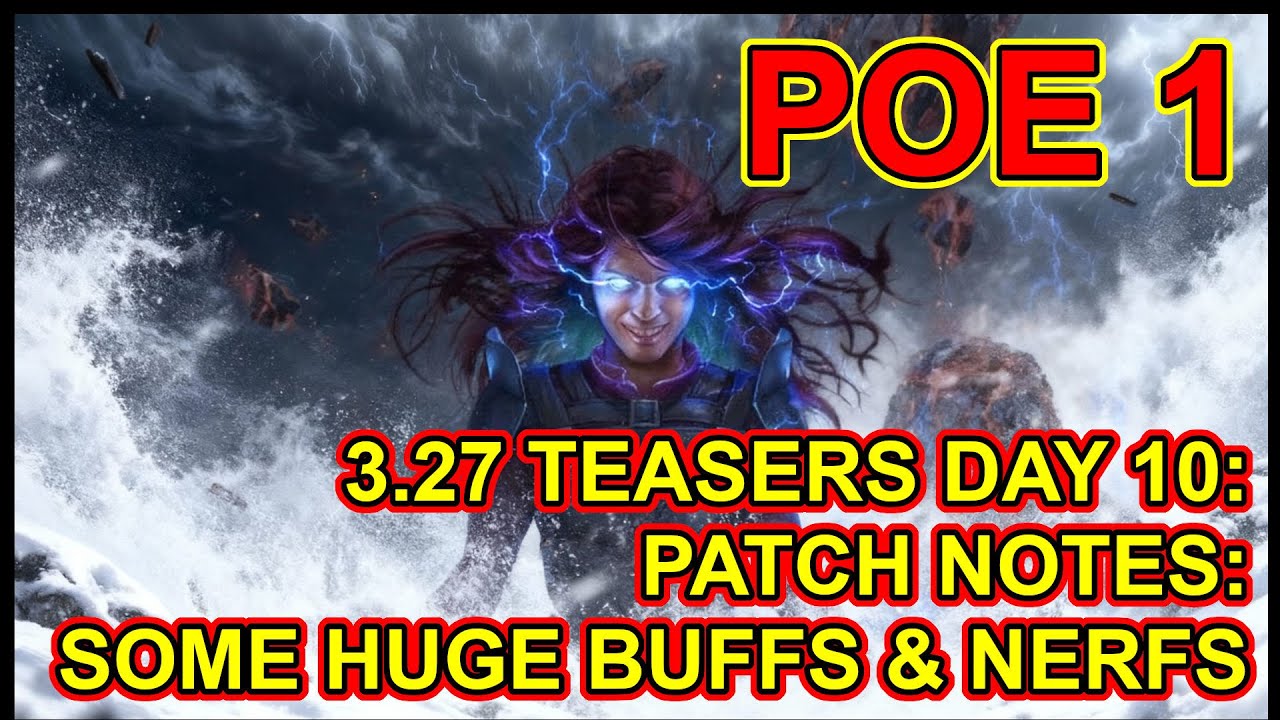 POE 1 - 3.27 Teasers Day 10 - Patch Note Highlights - Keepers Of The Flame - Path of Exile