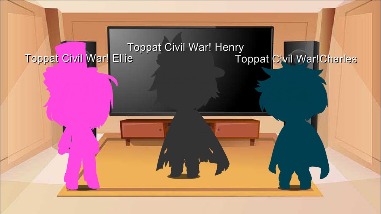 6K Special: Toppat Civil War Henry, Charles, and Ellie react to Revenged ending. Gacha Club