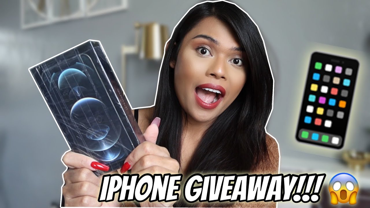 iPHONE 12 MINI GIVEAWAY AND  iPHONE 12 PRO UNBOXING BECAUSE WHY NOT?! LOL!
