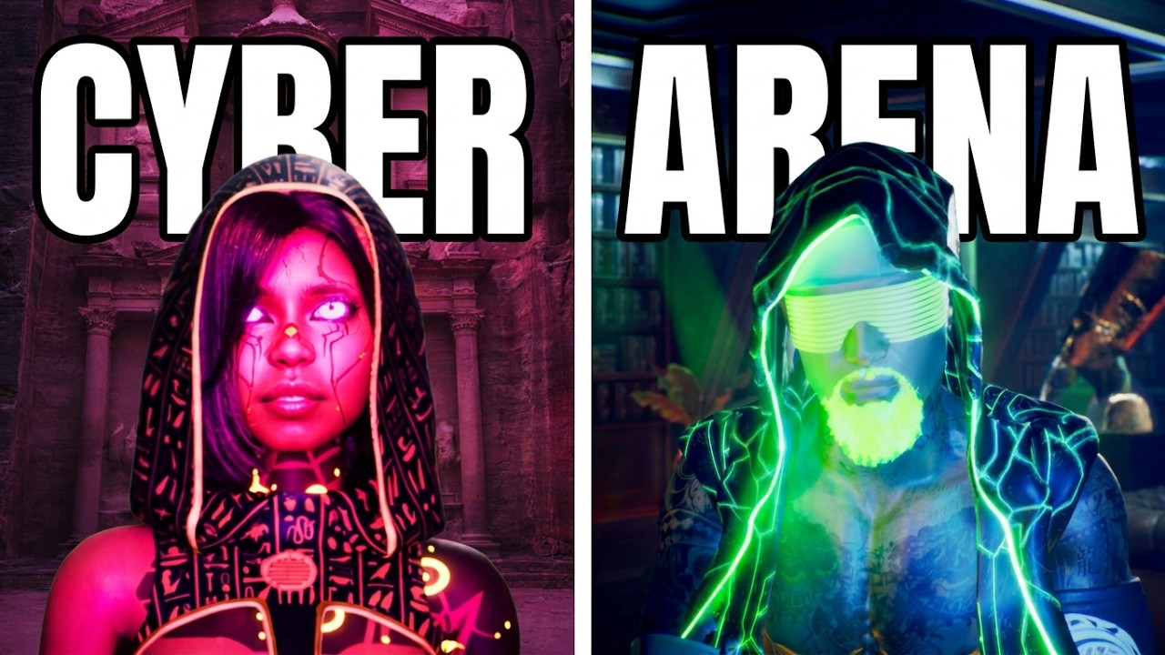 Cyber Arena - Character Intro Cinematics