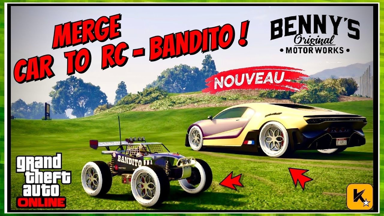 SOLO ! ✨ MODDER  LE  RC - BANDITO  EN  QUELQUES  SECONDES ! 🔥 GLITCH  MERGE  EASY ! 🔥 GTA5  ONLINE