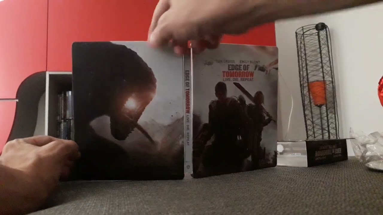 UNBOXING Edge of Tomorrow Ultimate Collector's Edition Steelbook (4K + Blu-Ray) Esclusiva UK