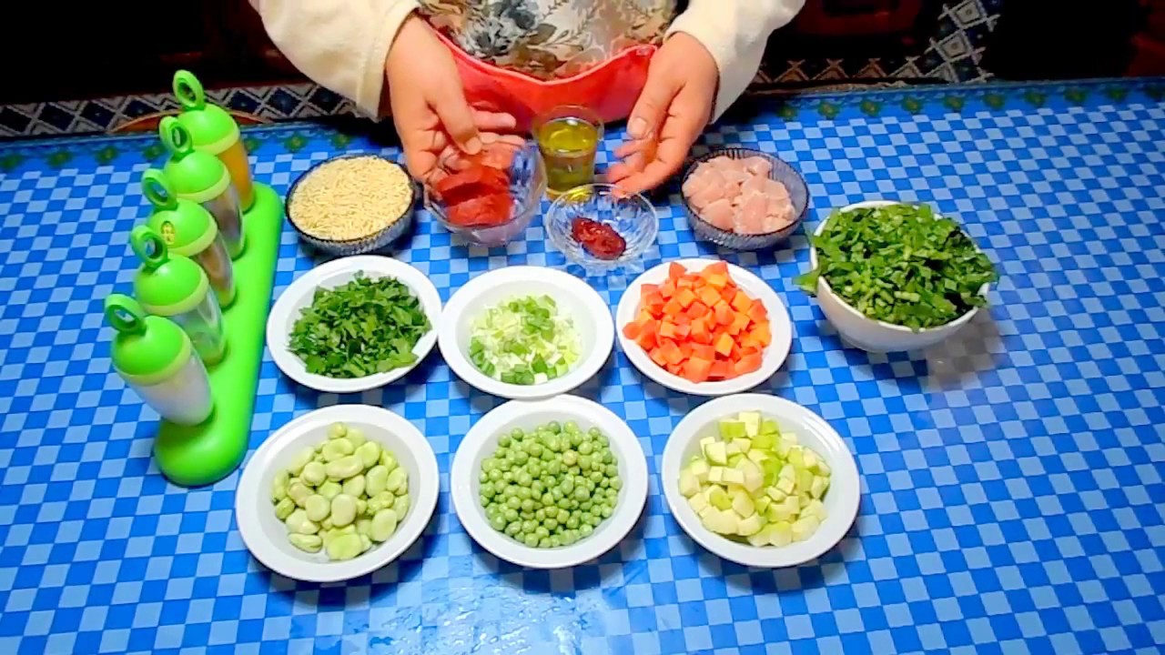 طبق اليوم حلالم جارية اكلة شتوية اكلة صحية  للصغار والكبار المطبخ التونسي  حلالم Hlalem