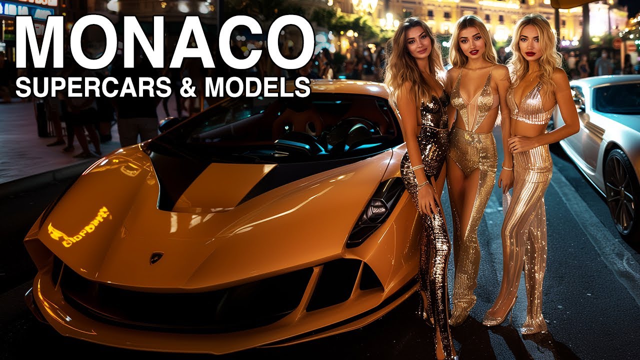 Monaco Supercars & Beautiful Ladies Vol.36 [Carspotting in Monaco]