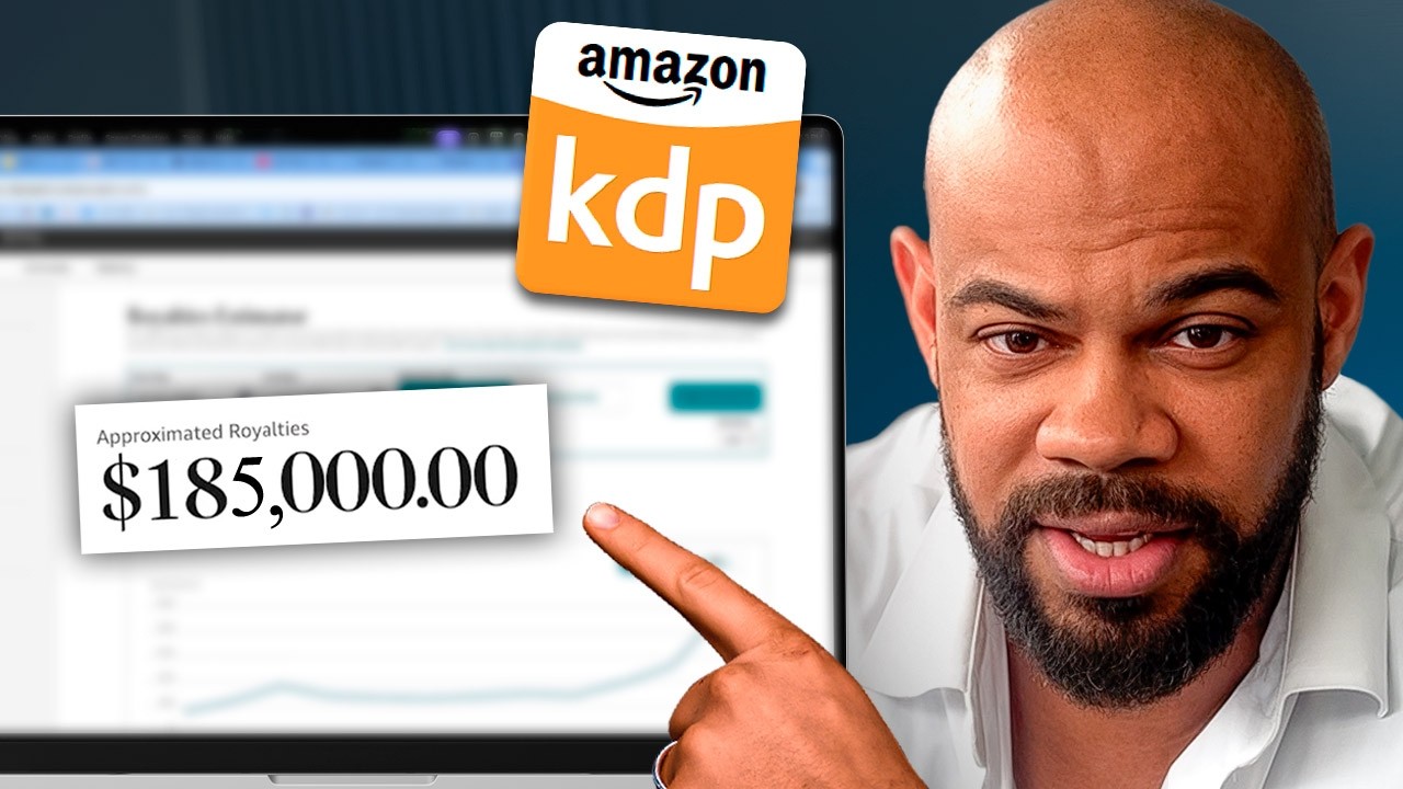 How I Made $185,000 on Amazon KDP in 2025 (Full Income Breakdown)