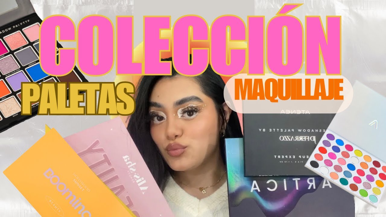 COLECCIÓN PALETAS DE MAQUILLAJE COLOMBIANAS 🇨🇴