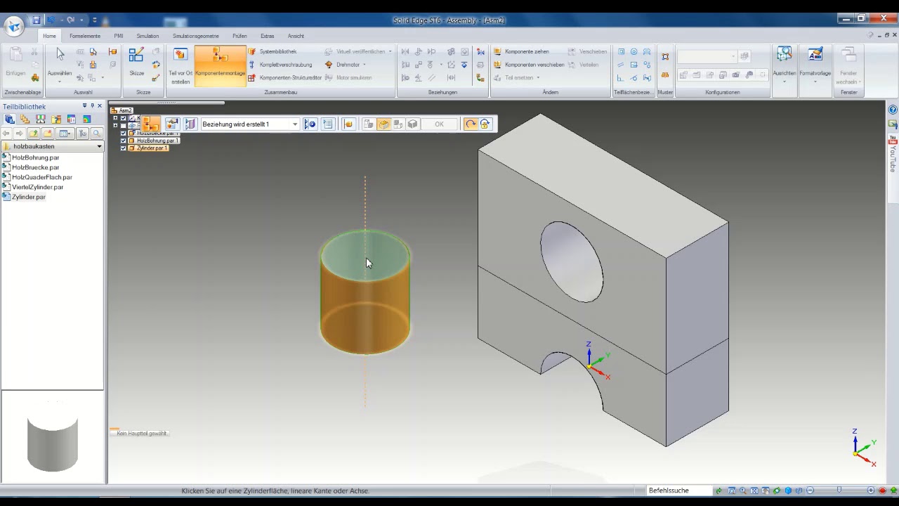 Solid Edge ST6: Baugruppen leicht erstellen