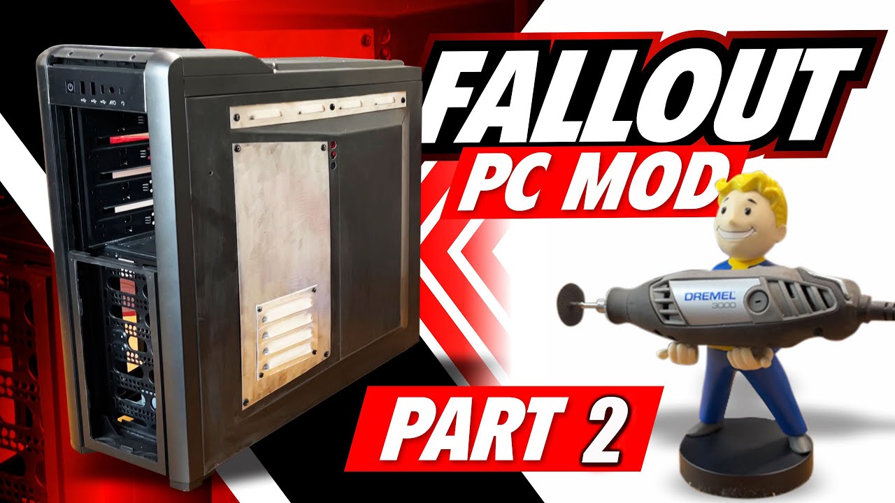Awesome Fallout 25th Anniversary Vault-Tec Corsair Gaming PC Build, Part 2, RTX 3090