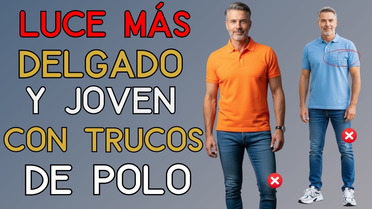 La mayoría de los hombres mayores de 45 usan la polo de forma incorrecta (¿Eres uno de ellos?)