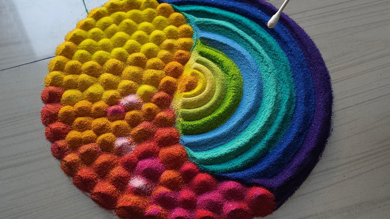 Republic day Rangoli design  || 15 January Tricolor Rangoli Designs  by jyoti Rathod is live