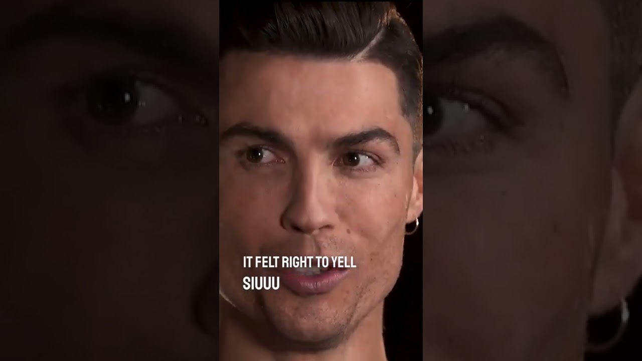 Why does Cristiano Ronaldo say SIUUU?