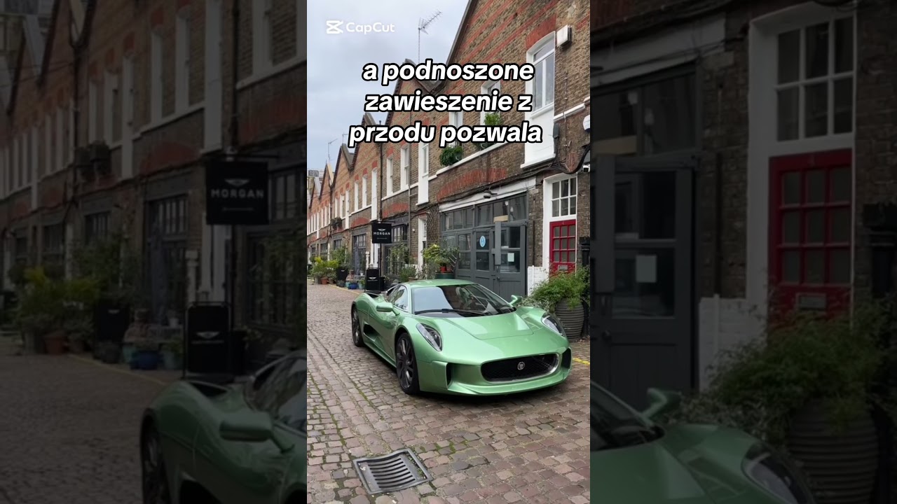 Road Legal Jaguar C-X75 #jaguar #motoryzacja #auta