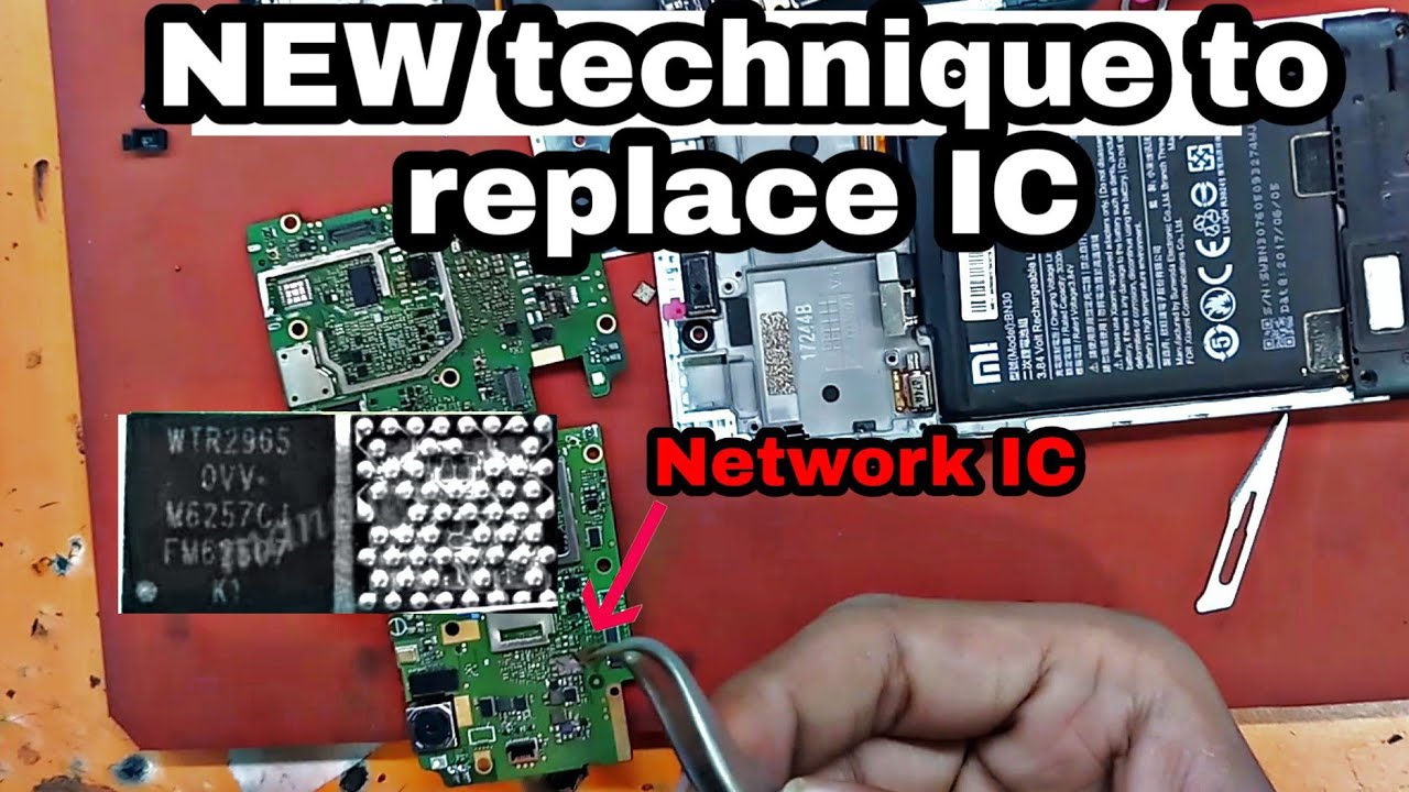 Network solutionXiaomi Redmi 4A || RF IC Replacement || by Apptech