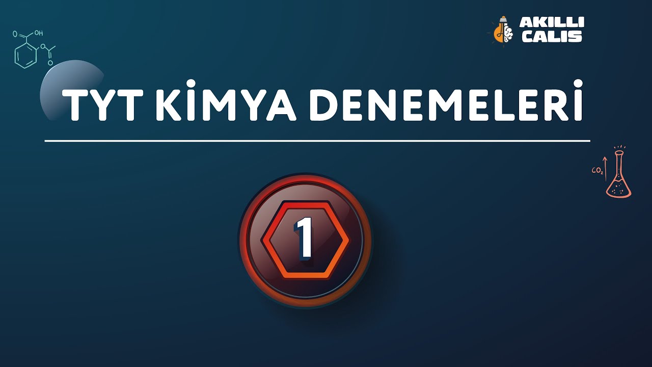 Alaittin Güneş - YKS 2025 TYT Kimya Denemeleri 01 Çözümleri