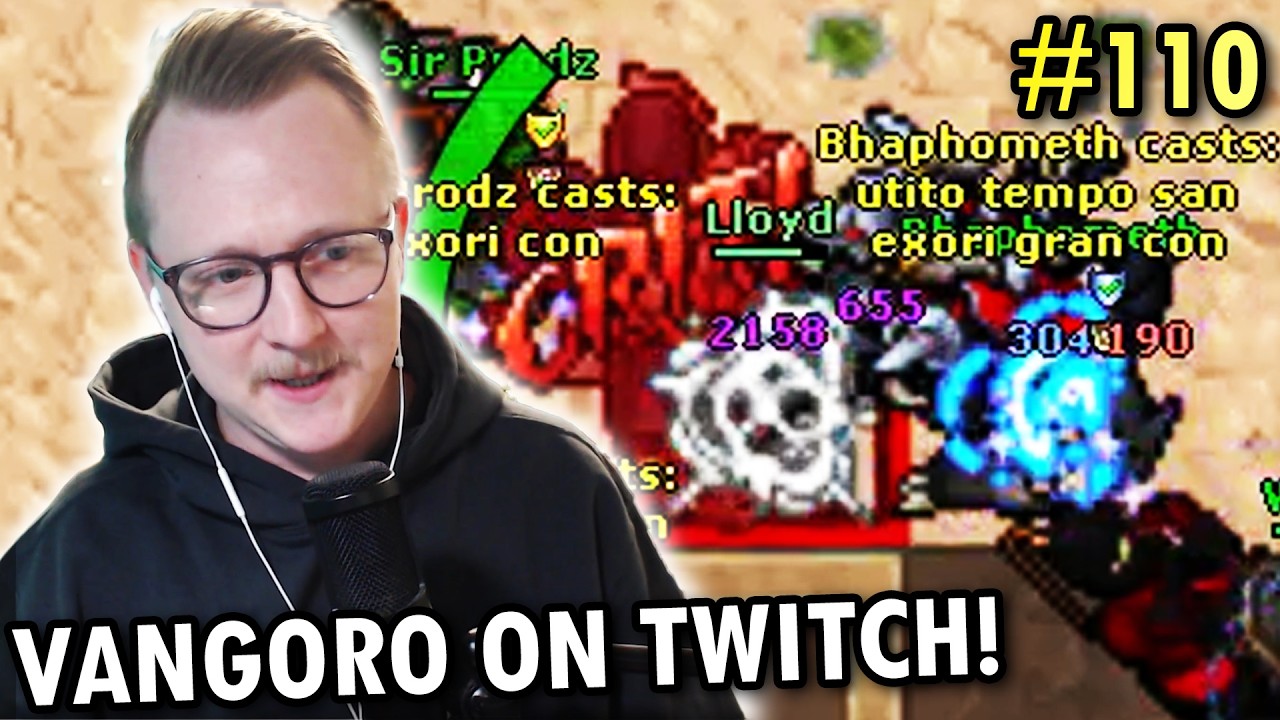 Tibia - Testing My New 520 RP PK Char! (Massive Damage...)