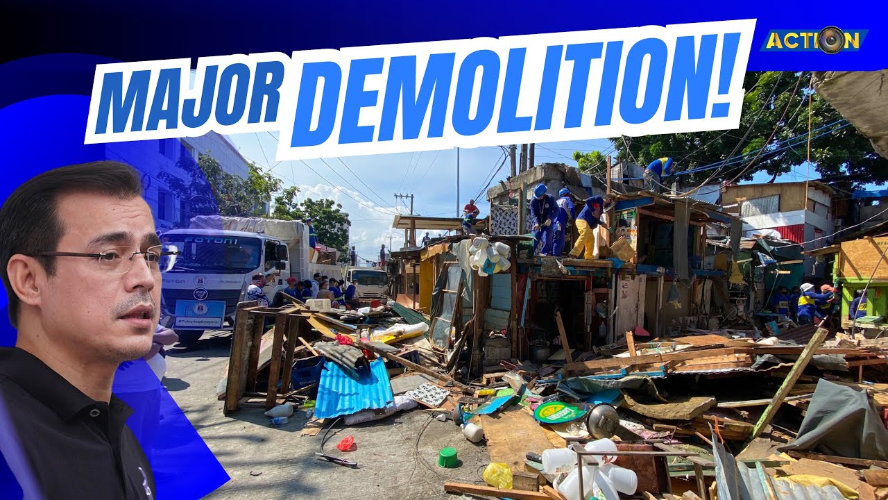 COMMERCIALS NA GINAWANG TIRAHAN! ANG MAJOR CLEARING SA RAILROAD MAYNILA, LAHAT GINIBA!